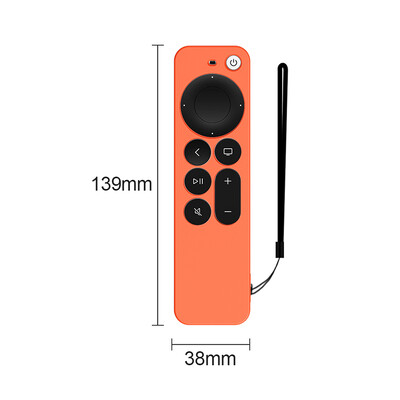 Προστατευτική θήκη Τηλεχειριστηρίου Αντικραδασμική προστασία για φορητό κάλυμμα τηλεχειριστηρίου σιλικόνης Apple TV 4K Anti-Fall