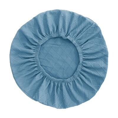 Νέο ελαστικό υφασμάτινο κάλυμμα ανεμιστήρα Στρογγυλό προστατευτικό κάλυμμα σκόνης μισό τυλιγμένο ελαστικό κάλυμμα οικιακής χρήσης γενικής χρήσης