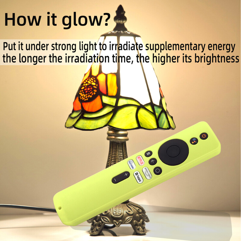 Silikonska zaštitna torbica za Xiaomi TV Box S daljinski upravljač Torbica protiv pada, otporna na prašinu za Mi Box S TV daljinski