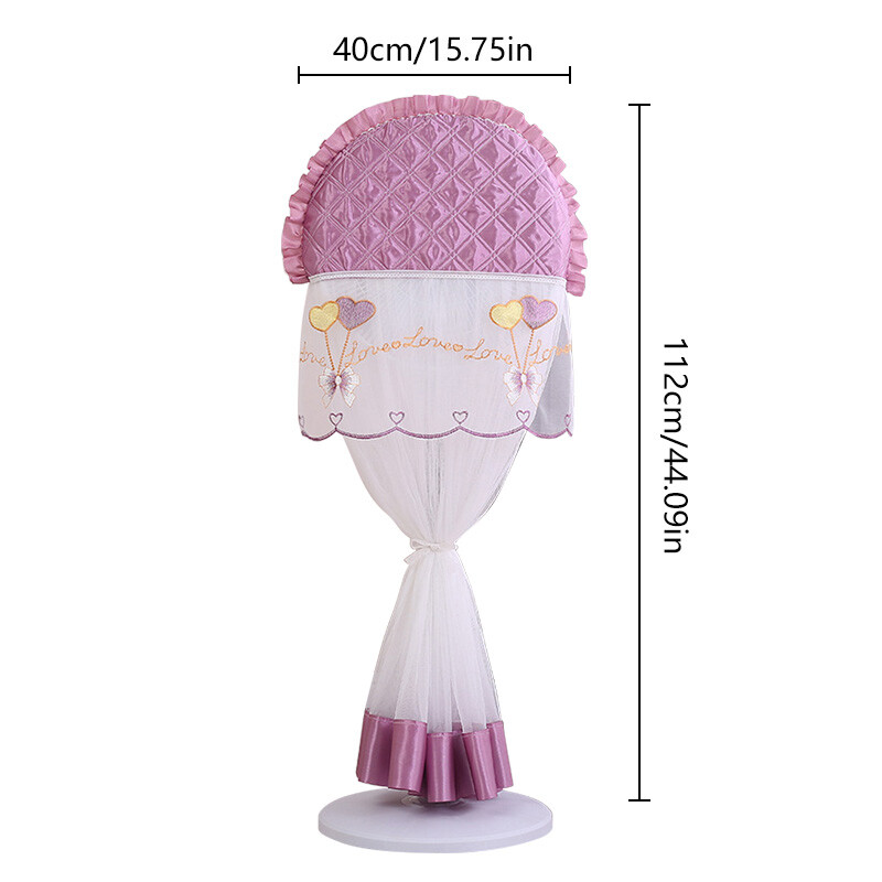 2024 Νέο κάλυμμα ανεμιστήρα που πλένεται αδιάβροχο, προστατευτικό όρθιο, στρογγυλό κάλυμμα ηλεκτρικού ανεμιστήρα για ανεμιστήρα δαπέδου ανεμιστήρα βάσης