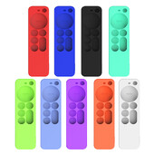 Κάλυμμα τηλεχειριστηρίου σιλικόνης Dustproof Προστασία φορητών θηκών ελέγχου για Apple TV 4K τσάντα θήκης αντικραδασμικής