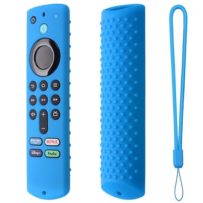 Teleri kaugjuhtimispuldi kate Kaugjuhtimispuldi kate pestav kaitseümbris Fire TV Sticki jaoks (3. põlvkond) õhukonditsioneeri juhtümbris