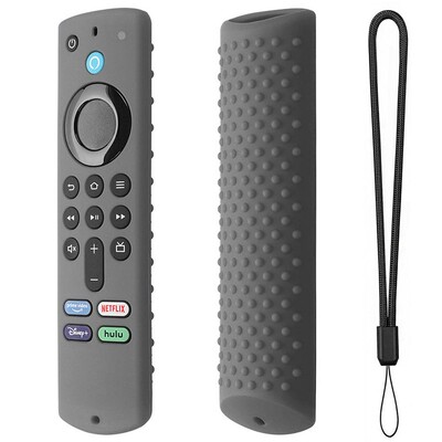 Teleri kaugjuhtimispuldi kate Kaugjuhtimispuldi kate pestav kaitseümbris Fire TV Sticki jaoks (3. põlvkond) õhukonditsioneeri juhtümbris