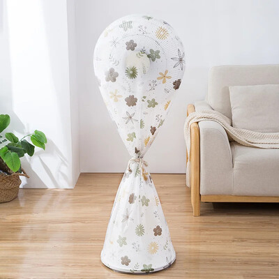 Pestav ventilaatorikaitse tolmukate Püsiv ümmargune põrand Ventilaator Elektriseadmed Kaitse Pestav PEVA ventilaatori kate