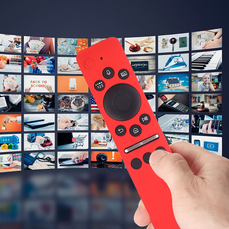 Kõik hinnas teleri kaugjuhtimispuldi kate koos kaelapaelaga Smart Televisioni kaugjuhtimispuldi libisemisvastase ümbrisega SAMSUNG BN59-01310A 01312A