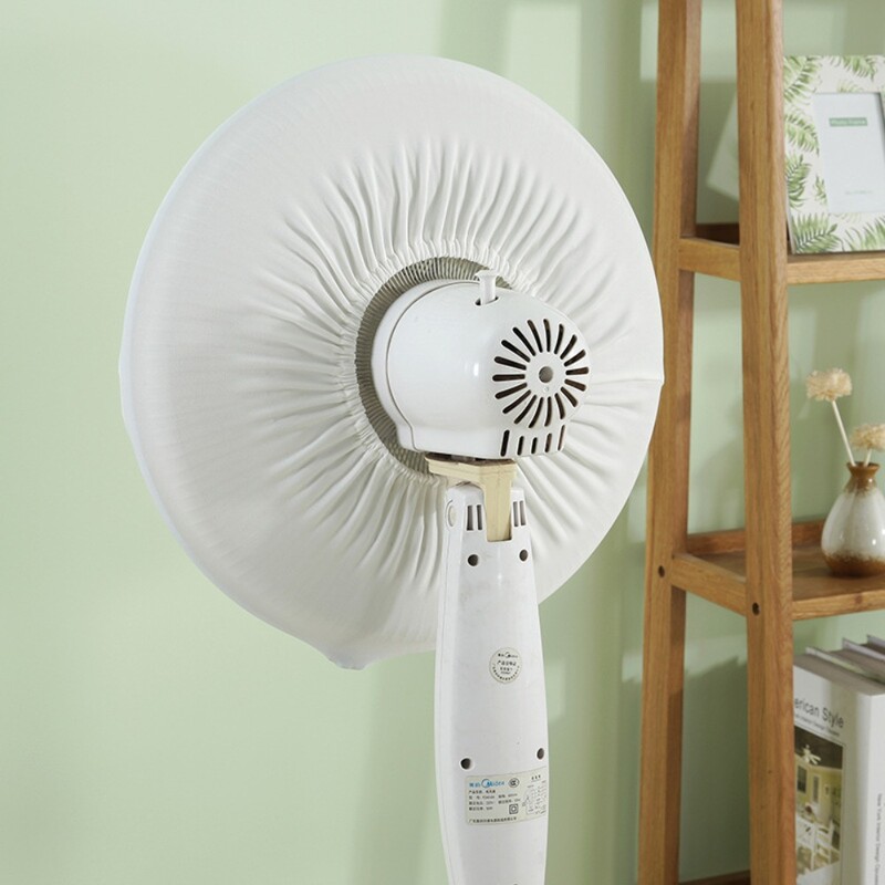 1 pakk veekindel tolmukindel ümmargune ventilaatori kate, elektriline ventilaatori tolmukott