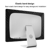 Sulankstomas apsauginis nuo dulkių kompiuterio dangtelis skirtas 21 27 colių kompiuterio ekranui Apple iMac Macbook Pro Air Samsung HP Dell Lenovo