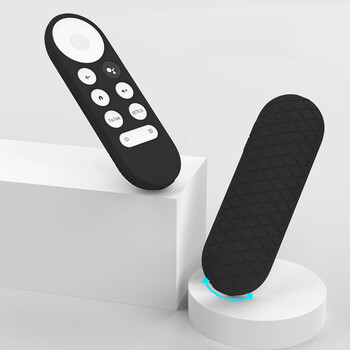 Προστατευτική θήκη σιλικόνης για 2020 Google Chromecast SmartTV Τηλεχειριστήριο Αντιολισθητικό μαλακό ανθεκτικό προστατευτικό περίβλημα Shockpro