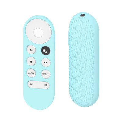 Silikoonist kaitseümbris 2020. aasta Google Chromecasti SmartTV kaugjuhtimispult Libisemiskindel pehme ja vastupidav Shockpro kaitsekate