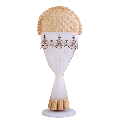 Uus tolmukindel kõikehõlmav elektriventilaatori tolmukate Kodumajapidamises kasutatava põranda ventilaatori katte kaitsekate aluse ventilaatori tolmulapiga koduseks kasutamiseks