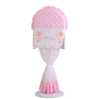 Uus tolmukindel kõikehõlmav elektriventilaatori tolmukate Kodumajapidamises kasutatava põranda ventilaatori katte kaitsekate aluse ventilaatori tolmulapiga koduseks kasutamiseks