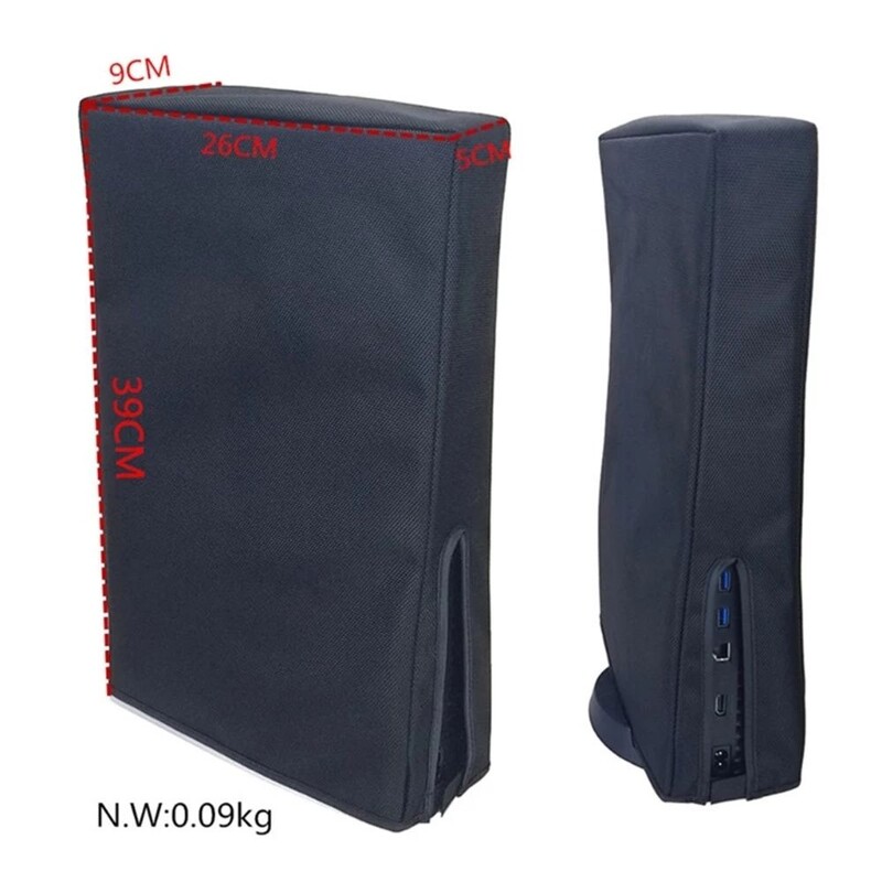 Dulkių nepraleidžiantis dangtelis, skirtas Ps5 žaidimų konsolei nuo įbrėžimų apsaugantis dangtelis nuo dulkių Oxford audinio apsauginis dangtelis, skirtas PlayStation 5 priedams