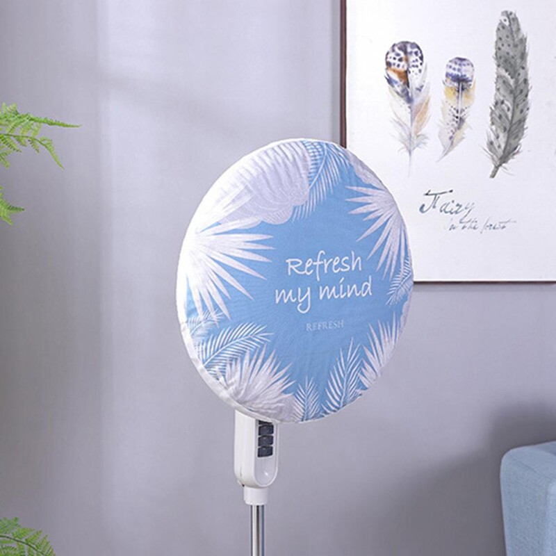 Ελαφρύ ηλεκτρικό προστατευτικό ανεμιστήρα 3D ψηφιακής εκτύπωσης κάλυμμα σκόνης κατά του τσιμπήματος Προμήθειες σπιτιού