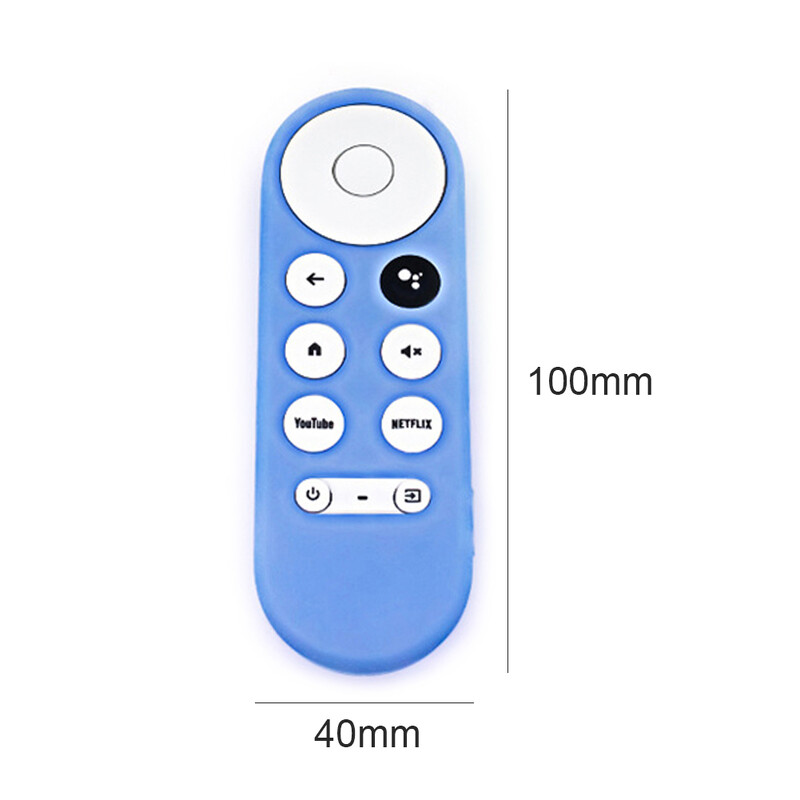 Põrutuskindel pestav kaitseümbris kaugjuhtimispuldi kaitsev silikoonist varrukaümbrise kate Google Chromecast 2020 jaoks