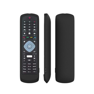 Husă de protecție din silicon pentru telecomandă pentru PHILIPS cu telecomandă NETFLIX HOF16H303GPD24