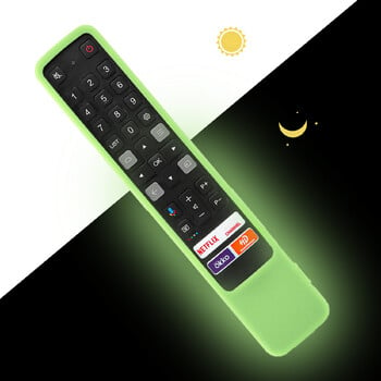 Απομακρυσμένο κάλυμμα για TCL Voice TV Remote TCL RC901V FMRD/FMR1/FMR8 Προστατευτική θήκη σιλικόνης για TCL RC901V