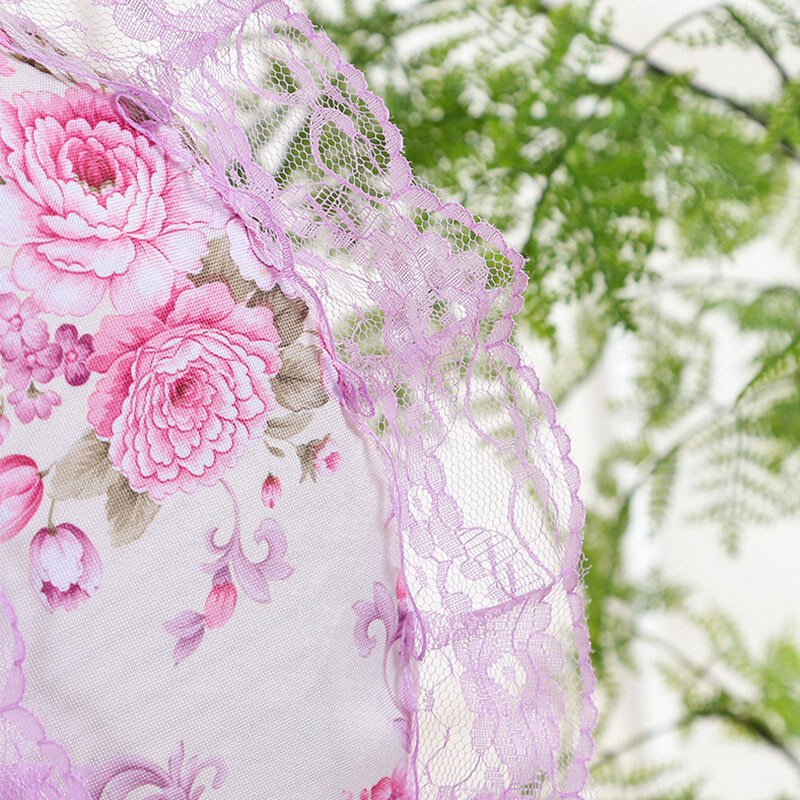 Apvalus elektrinis ventiliatorius, atsparus dulkėms, universalus siuvinėtas nėrinių gėlės, ant grindų pastatomas ventiliatorius, apsaugantis nuo vaiko prisilietimo pirštais