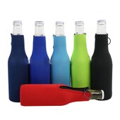 with Ring-pull Beer Bottle Coolers High Quality Insulation 12 Oz 330 Ml Cup Protective Portable Bottle Water Bag Party