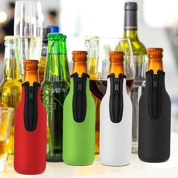 with Ring-pull Beer Bottle Coolers High Quality Insulation 12 Oz 330 Ml Cup Protective Portable Bottle Water Bag Party