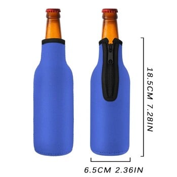 with Ring-pull Beer Bottle Coolers High Quality Insulation 12 Oz 330 Ml Cup Protective Portable Bottle Water Bag Party