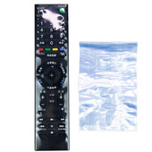 10tk-pakk 6/8X25CM kodutelevisiooni konditsioneeri kaugjuhtimispuldi kate tolmukindel läbipaistev termokahanev kile kaitsev tolmukott