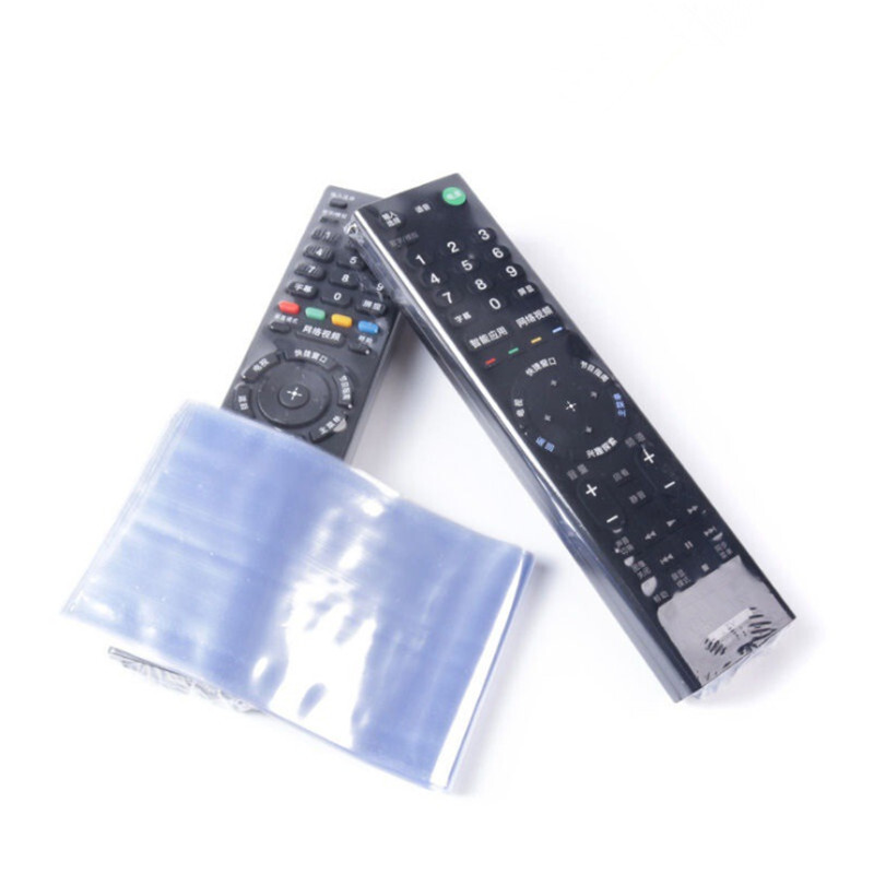 10tk-pakk 6/8X25CM kodutelevisiooni konditsioneeri kaugjuhtimispuldi kate tolmukindel läbipaistev termokahanev kile kaitsev tolmukott
