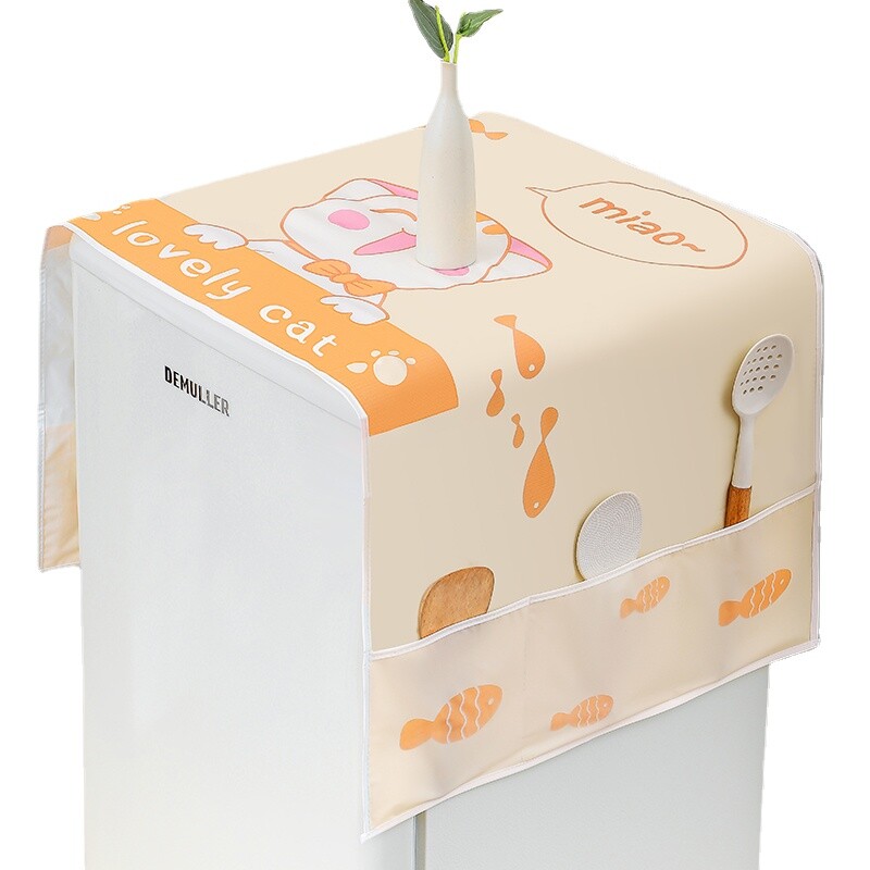 Multifunktsionaalne külmiku kate, vee- ja tolmukindel mikrolaineahju ja pesumasina tolmukate