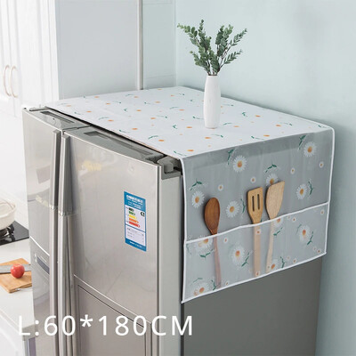 1 tk külmkapi tolmukindel katteriie stiilne rippuv kott külmik tasku majapidamises hoiustamise korralduskott