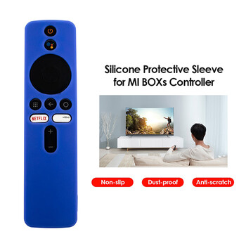 За Xiaomi Mi Box S/4X Mi Remote TV Stick Cover Силиконов калъф за дистанционно управление За Xiaomi Soft Plain Remote Control Protector