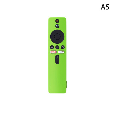 Xiaomi Mi Box S/4X Mi kaugjuhtimispuldi teleripulga kate silikoonist kaugjuhtimispuldi ümbris Xiaomi Soft Plain kaugjuhtimispuldi jaoks.