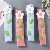 Kangast käepideme kate ukse külmiku nupu kate puuvillane külmiku käepidemega kindad