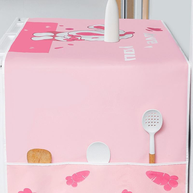 Külmiku kate ülaosale 70,9x24,4 tolli tolmukindel armas pesumasina sügavkülmiku kate koos taskutega Külmikukaitse Kriimustuskindel kuivatusmatt