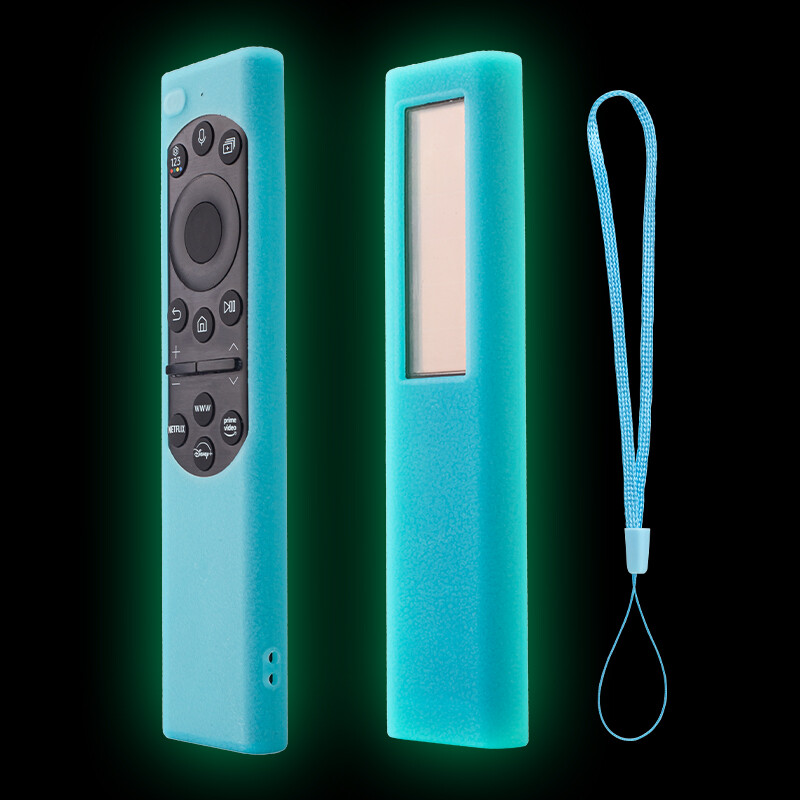 Silikoonist kaitseümbris 2022. aasta Samsungi päikesekaugjuhtimispuldi BN59 BN68 Smart TV jaoks põrutuskindel kate TM-1990C 2180 jaoks