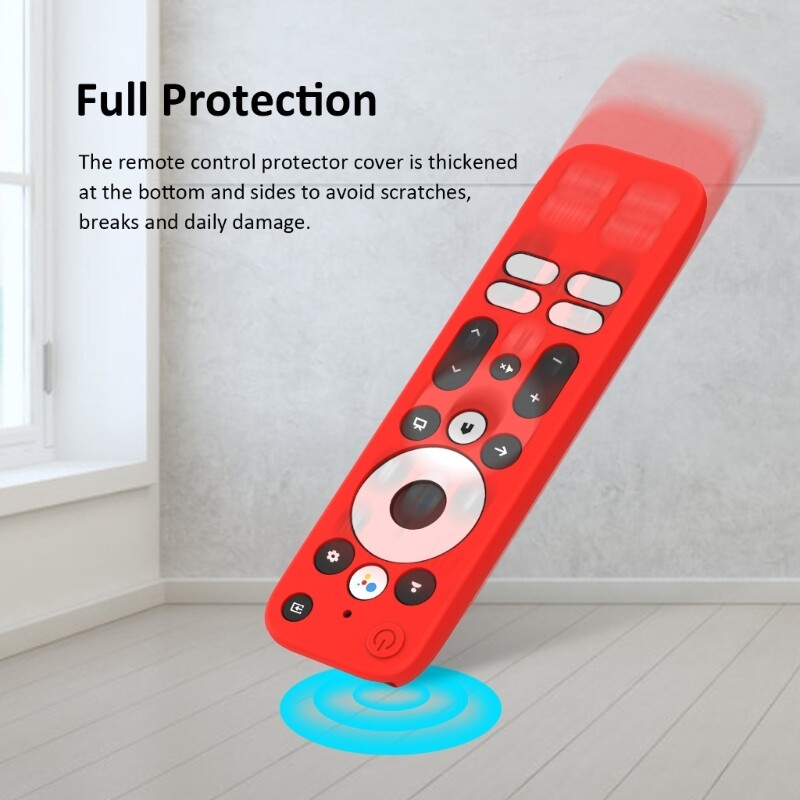 Vastupidav silikoonist kaitseümbris MECOOL KD3 Androidi kaugjuhtimispuldi libisemisvastasele ümbrisele Vastupidav kaitsekott 203C