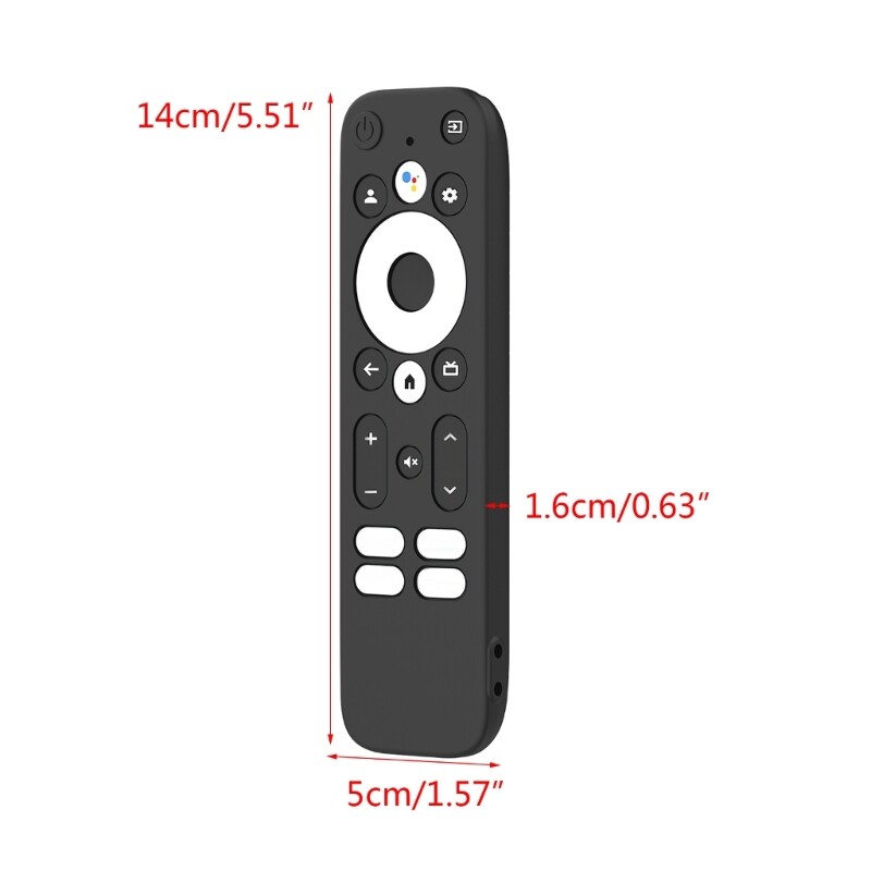 Vastupidav silikoonist kaitseümbris MECOOL KD3 Androidi kaugjuhtimispuldi libisemisvastasele ümbrisele Vastupidav kaitsekott 203C