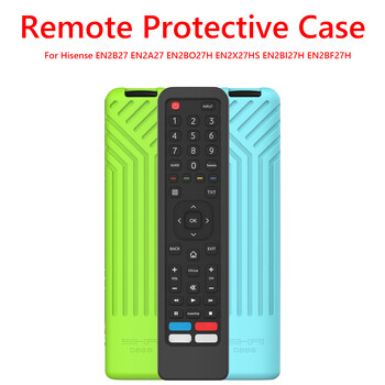 Калъф за силиконов капак за дистанционно управление Anti Lost Remote Control Protector Резервни аксесоари за Hisense EN2B27 EN2A27 EN2BF27H