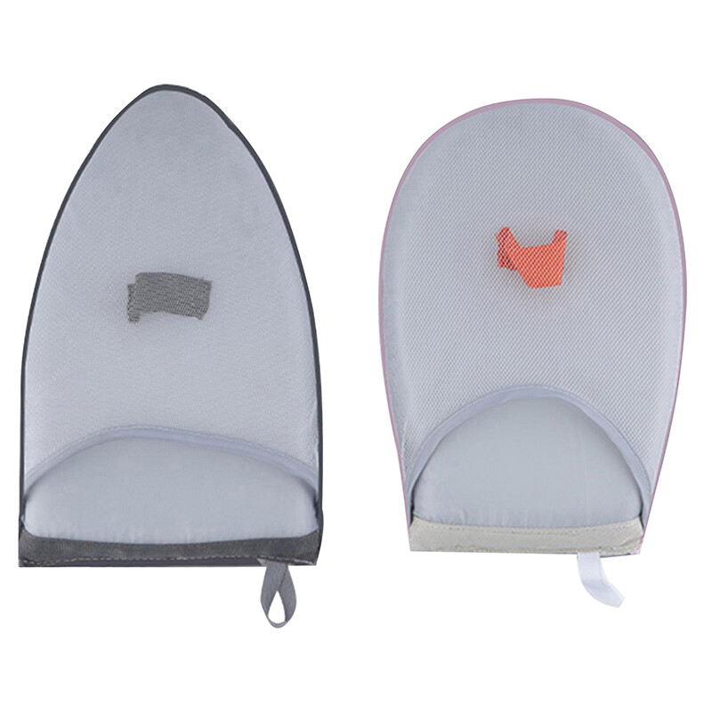 Rankinis mini lyginimo padėklas, rankovė lyginimo lentos laikiklis, pirštinė, atspari karščiui drabužiams.