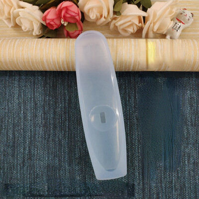 1 tk kodune paksendatud kukkumisvastane läbipaistev silikoonümbris dünaamilise nutiteleri kaugjuhtimispuldi kaitsekate AN-MR600/650