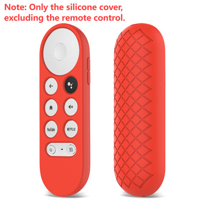 Silikoonist kaitseümbris 2020. aasta Google Chromecasti kaugjuhtimispuldi kaitseümbris, pehme libisemiskindel Chromecasti nutiteleri kaugjuhtimispuldi jaoks