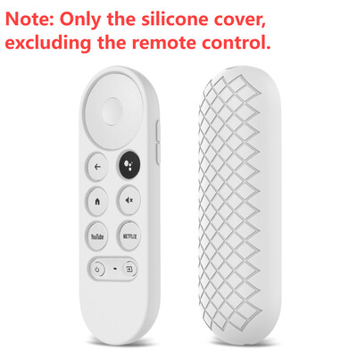Silikoonist kaitseümbris 2020. aasta Google Chromecasti kaugjuhtimispuldi kaitseümbris, pehme libisemiskindel Chromecasti nutiteleri kaugjuhtimispuldi jaoks