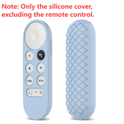 Silikoonist kaitseümbris 2020. aasta Google Chromecasti kaugjuhtimispuldi kaitseümbris, pehme libisemiskindel Chromecasti nutiteleri kaugjuhtimispuldi jaoks