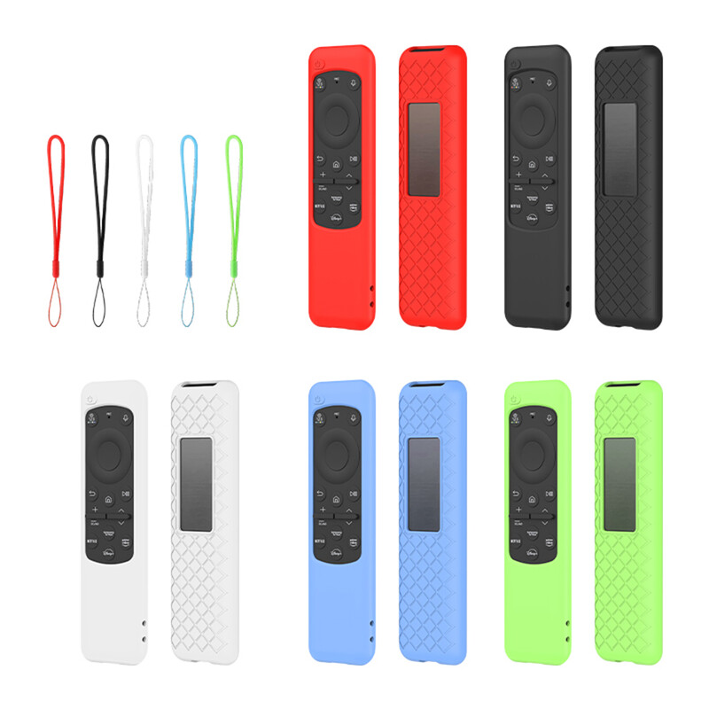 Capac pentru telecomandă Protector Huse din silicon pentru telecomandă Rezistent la șoc Anti-alunecare pentru Samsung BN59-01432A 01432B
