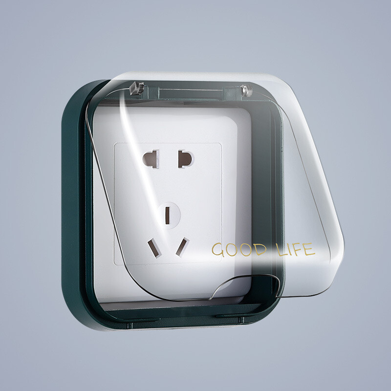 Universaalne kaanega lüliti kate Läbipaistev Tolmukindel veekindel köök Vannituba Seif Kaitske oma perekonda Isekleepuv kodu