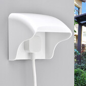 Lüliti kaitsekate plastikust isekleepuv pistikupesa veekindel kast Seinale paigaldatav kaitsepistikupesa välistingimustes