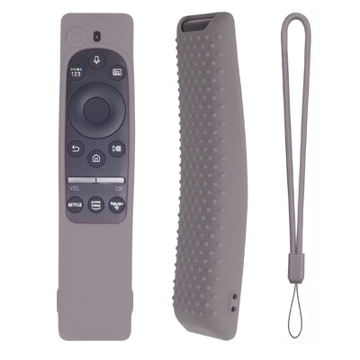 Προστατευτική θήκη τηλεχειριστηρίου Κατάλληλη για έξυπνη τηλεόραση Samsung BN59 Series Αντιολισθητικό Καμπυλωτό κάλυμμα προστασίας σιλικόνης τηλεχειριστηρίου