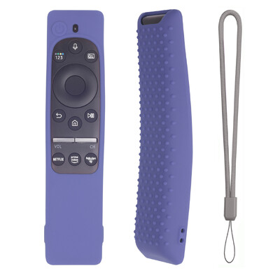 Προστατευτική θήκη τηλεχειριστηρίου Κατάλληλη για έξυπνη τηλεόραση Samsung BN59 Series Αντιολισθητικό Καμπυλωτό κάλυμμα προστασίας σιλικόνης τηλεχειριστηρίου