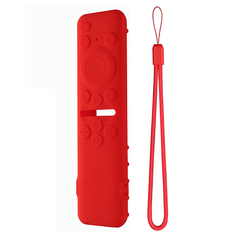 Θήκη τηλεχειριστηρίου Αντικραδασμικό προστατευτικό κάλυμμα με αποσπώμενο κορδόνι Smart TV για Samsung BN59-01432A BN59-01432B BN59-01432D