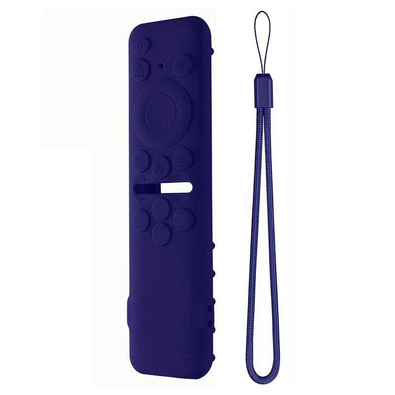 Θήκη τηλεχειριστηρίου Αντικραδασμικό προστατευτικό κάλυμμα με αποσπώμενο κορδόνι Smart TV για Samsung BN59-01432A BN59-01432B BN59-01432D