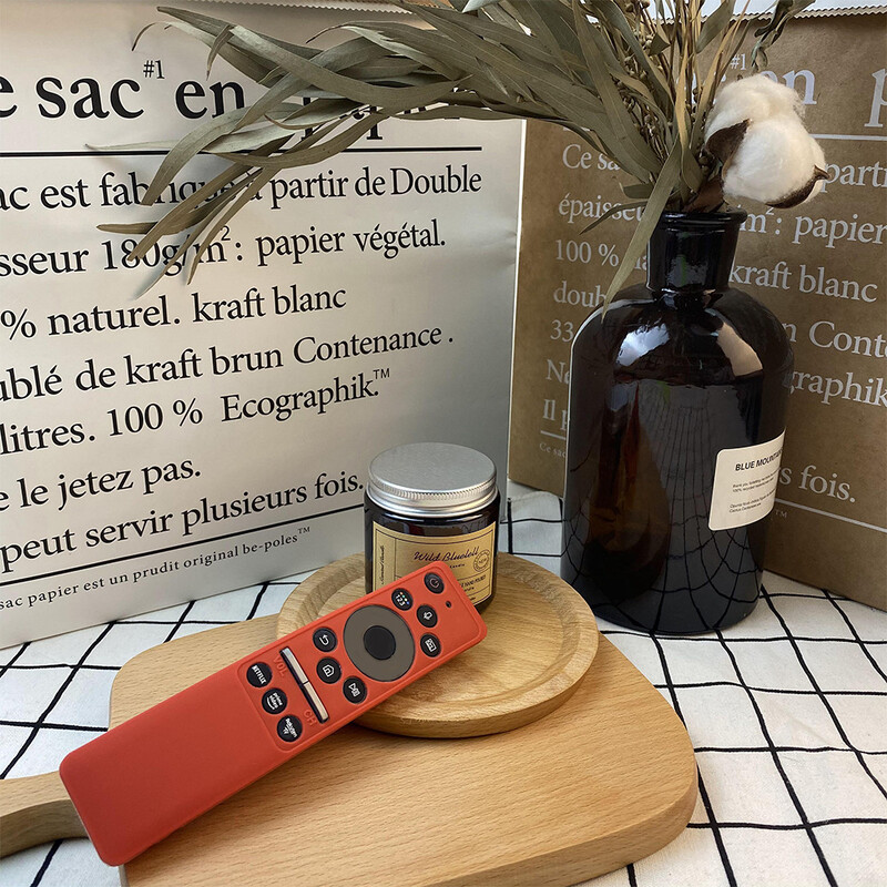 Ümbris Bn59-01312 Kukkumisvastase pestava naha silikoonile Bn59-01312a/01312b kaitseümbrise kaugjuhtimispuldi kate