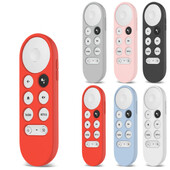 Neslīdošs mīksts silikona korpuss tālvadības pults aizsargapvalks Google Chromecast 2020 tālvadības pultij